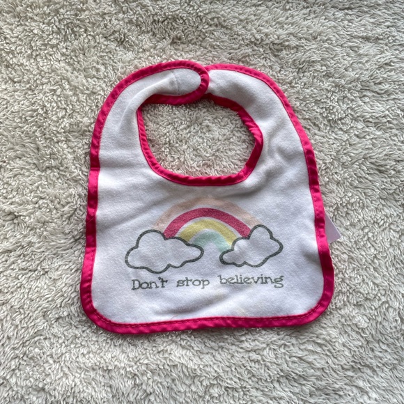 10pk Baby Girl Bibs - Picture 8 of 11